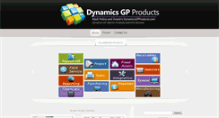 Desktop Screenshot of dynamicsgpproducts.com