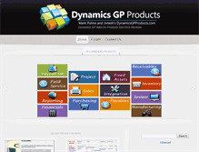 Tablet Screenshot of dynamicsgpproducts.com